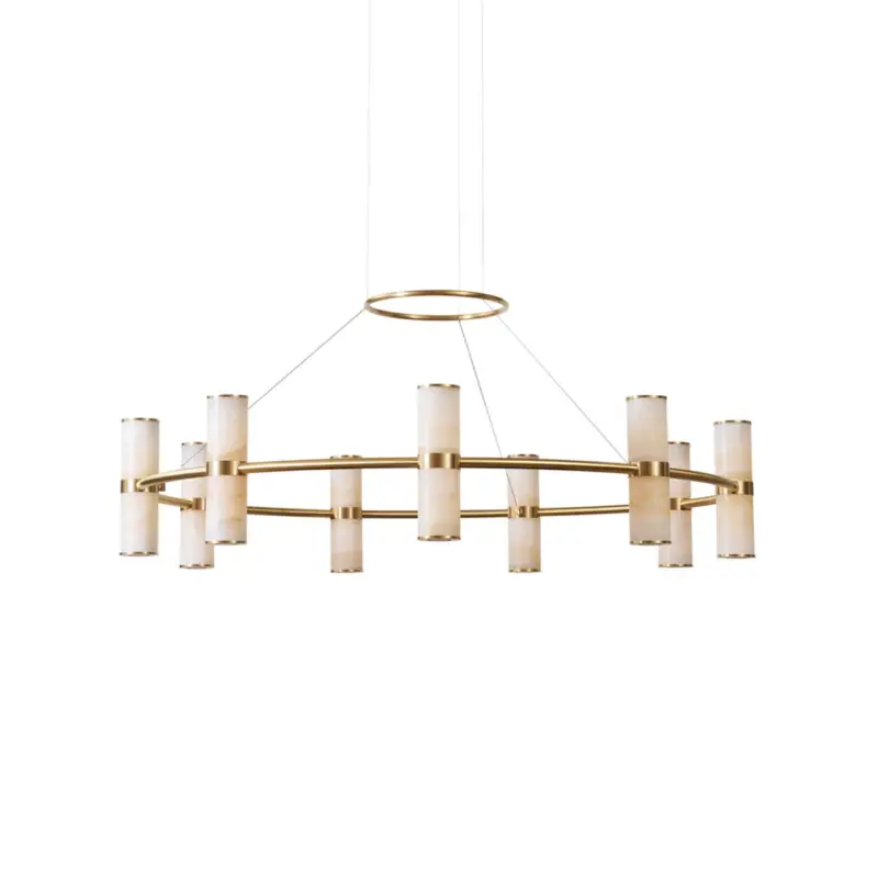 Vente Flash Pendant Light PARS CHANDELIER Brushed BrassANOUR