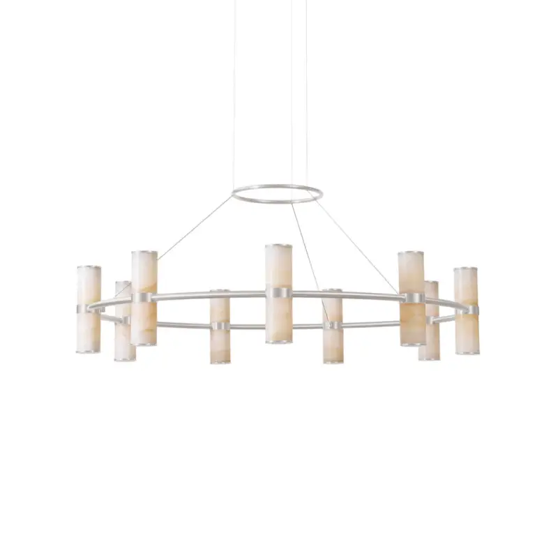 Retour Gratuit Suspension PARS CHANDELIER Acier inoxydableANOUR