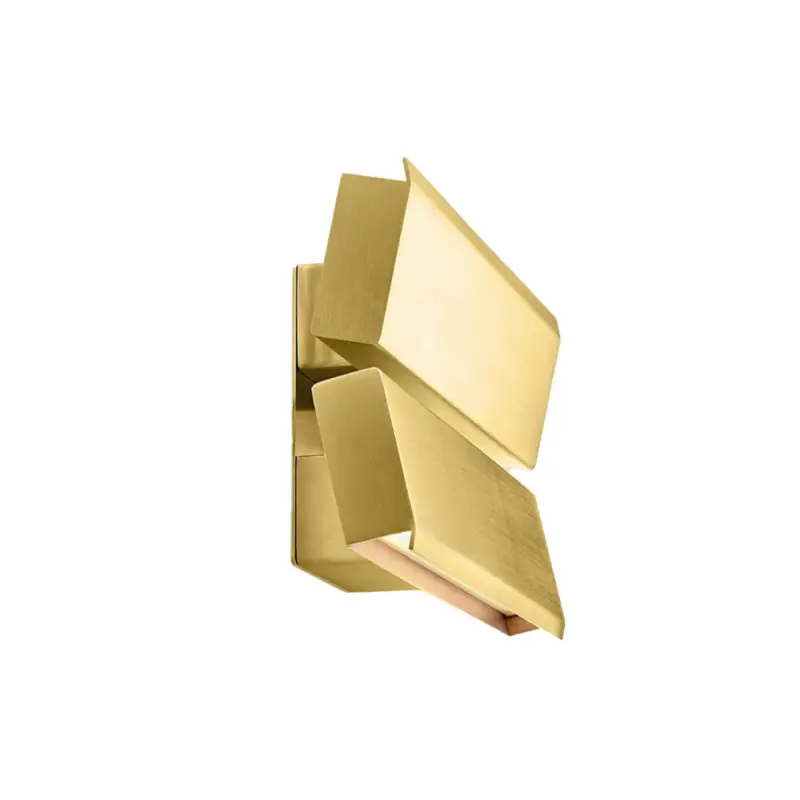 Wall light PAPILIO DOUBLE Brushed BrassANOUR Offre Limitée