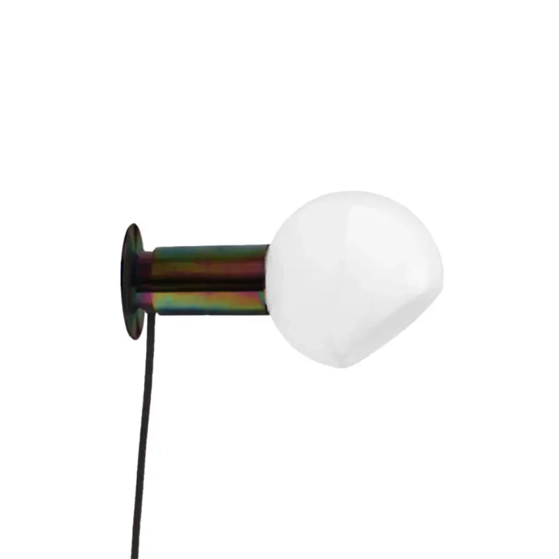 Nouvelle Collection Wall light DONYA with plug Dark Opal ChromeANOUR