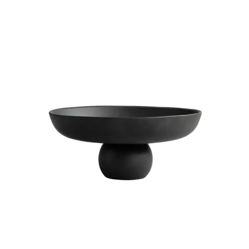 Table Centrepiece BABURU BOWL big Black101 COPENHAGEN Expédié Aujourd&rsquo;hui