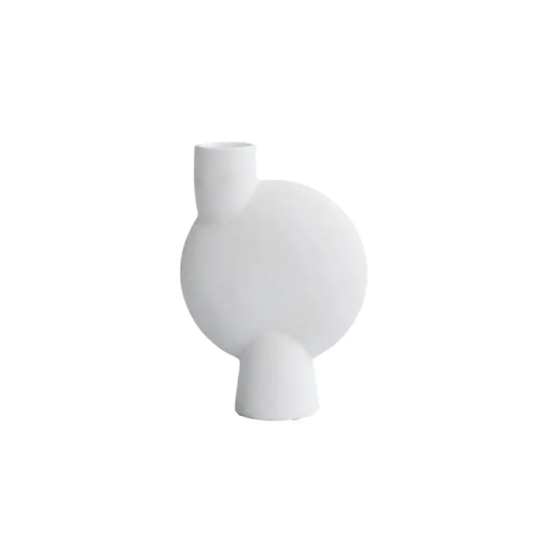 Vase SPHERE BUBL medio Blanc os101 COPENHAGEN Quantité Limitée