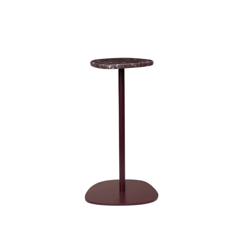 Table d'appoint guéridon PLYO L 30 Prune FoncéFERM LIVING Usine Directe