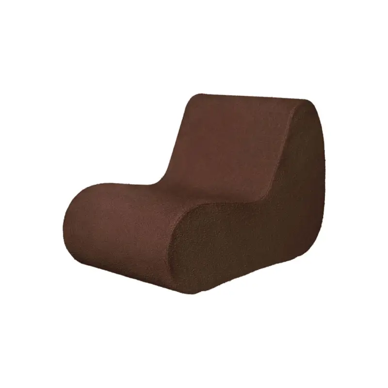 Paiement Sécurisé Outdoor Lounge Chair ROULI H 76 BrownFERM LIVING