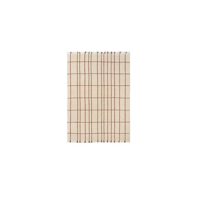Tapis SEN Beige MarronFERM LIVING Jusqu'à Épuisement Des Stocks