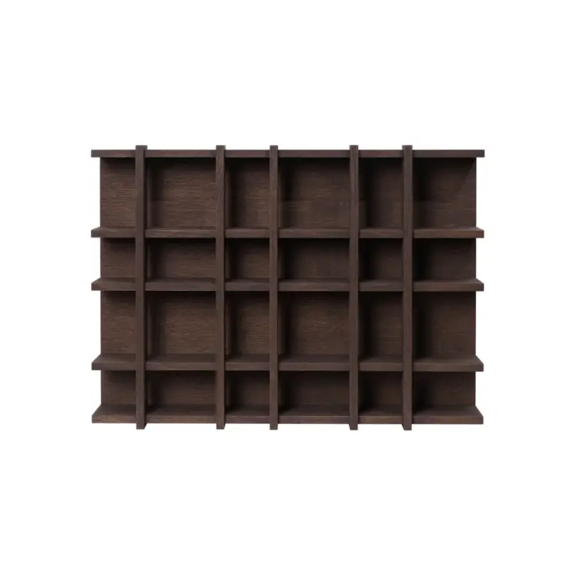 Acheter En Ligne Etagère TILEM 6×4 Chêne FoncéFERM LIVING