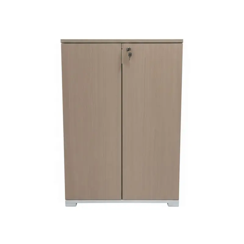 Offre Du Jour Meuble de rangement COMPTOIR portes battantes ChêneCLEN