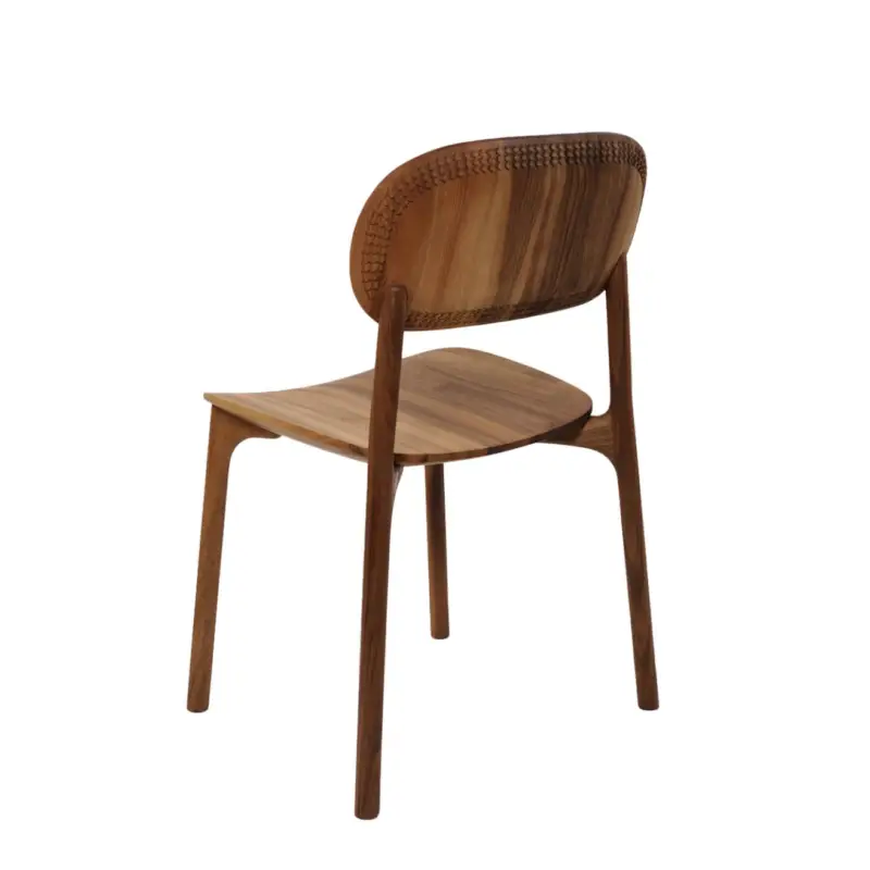 Produit De Marque Dining Chair UNNA reshma III WalnutZANAT