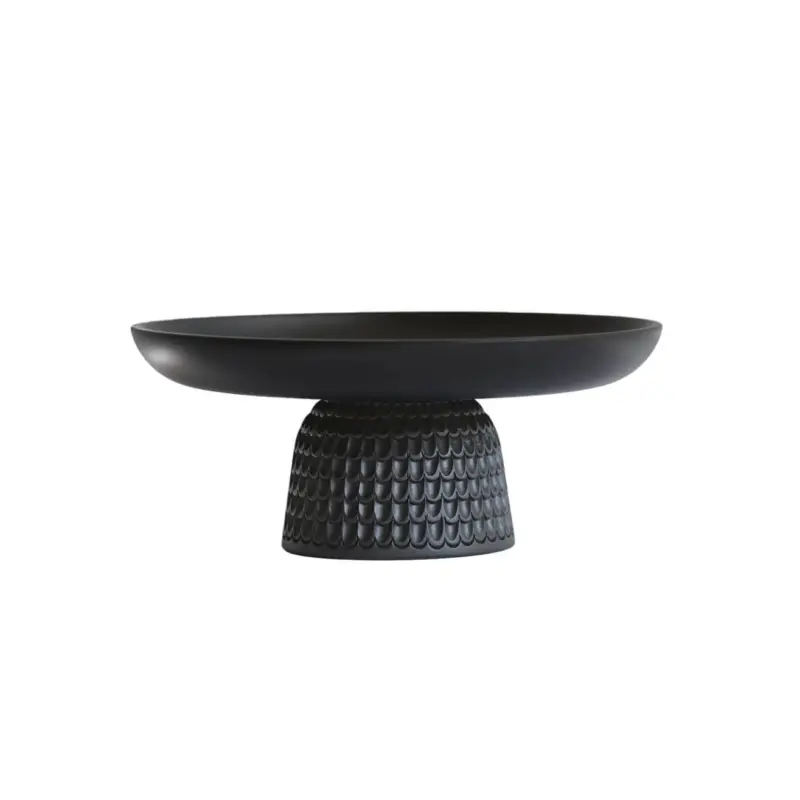 Table Centrepiece NERA bowl medium Maple blackZANAT Marque
