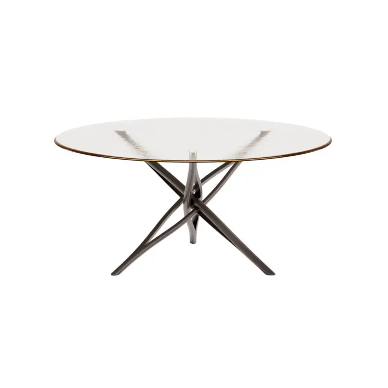 Quantité Limitée Dining Table SK TABLE Ø 140 GlassMDF