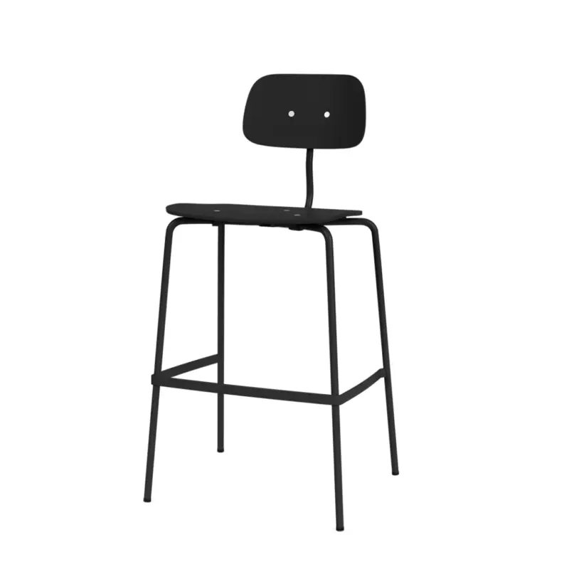 Tabouret haut KEVI 2062 NoirMONTANA Meilleur Prix