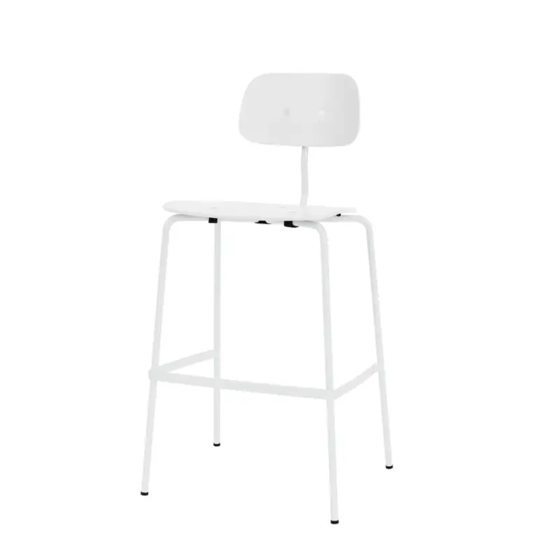 Tabouret haut KEVI 2062 NeigeMONTANA Prix Bas