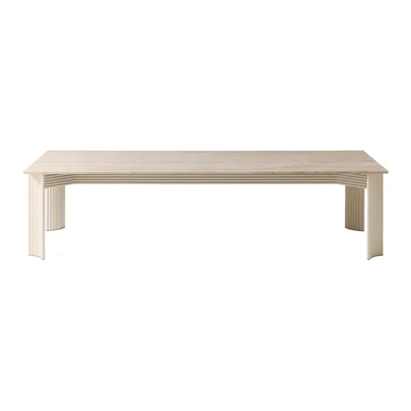 Promotion Outdoor Table VIDALENTA 240x120 Travertine/ Panna WhiteCASSINA