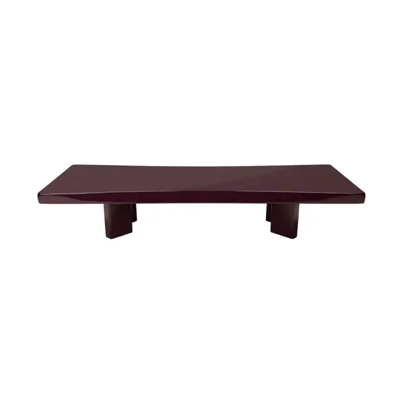 Table basse PLANA Laqué Brillant Aubergine FoncéCASSINA Affaire À Saisir