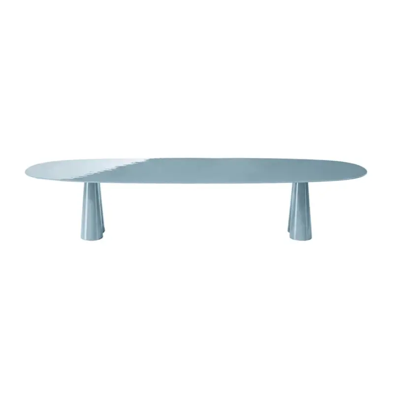 Seulement Aujourd&rsquo;hui Dining Table TREFLO Oval Light BlueCASSINA