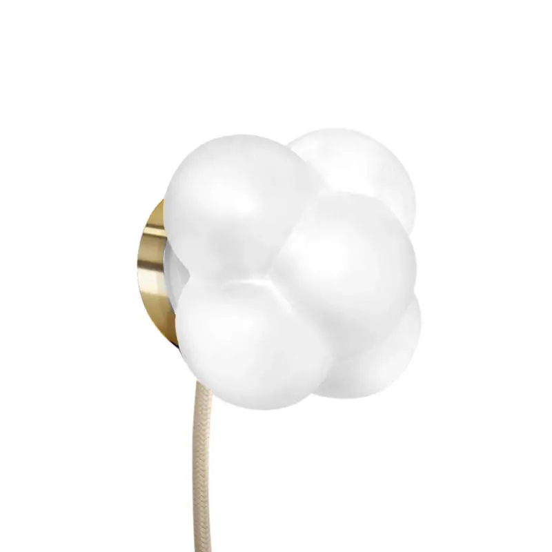 Expédition Rapide Wall light MIMOSA with cable GoldMARGAUX KELLER COLLECTIONS