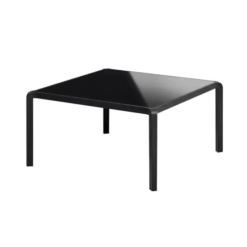 Acheter Direct Dining Table CAMPA 150 x150 Black / Glass BlackZANOTTA
