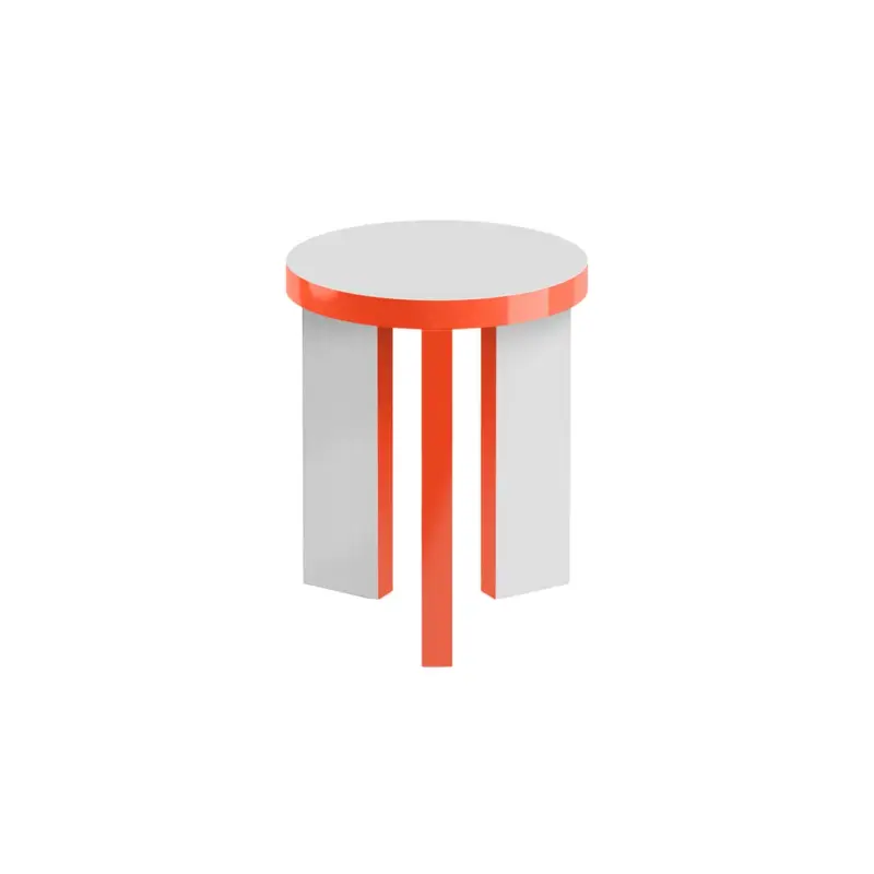Affaire À Saisir Side Table SLICE ME Ø 40 OrangeZANOTTA
