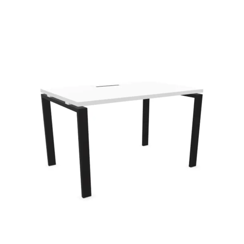 Desk ATREO black legs 120x60 WhiteALEA Promotion