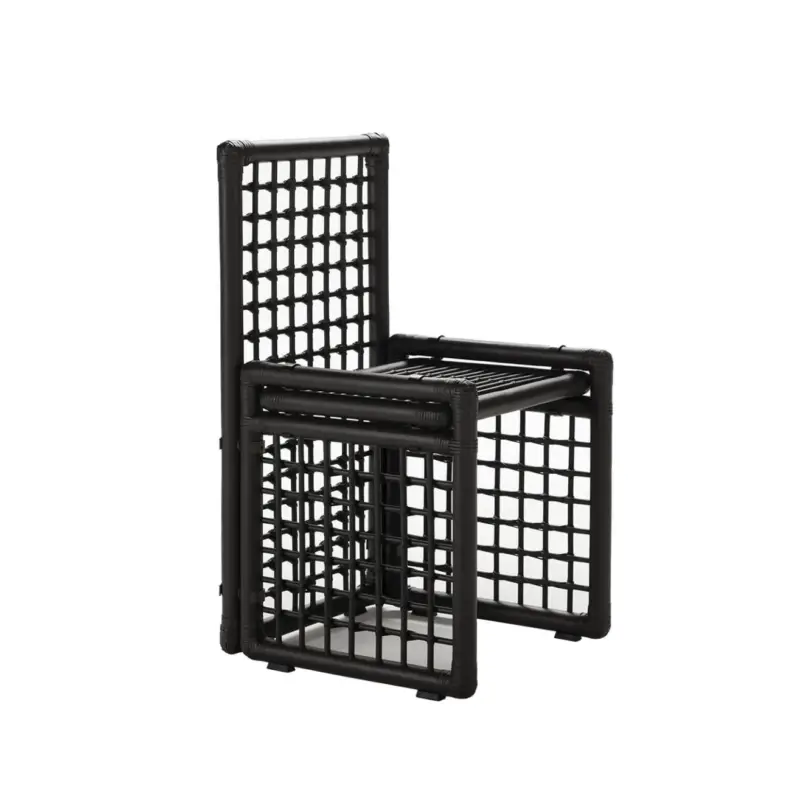 Commande En Gros Chaise BASILAN NoirTACCHINI