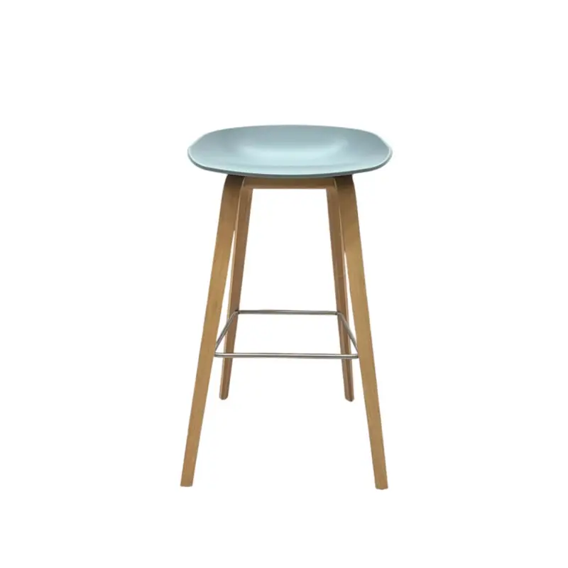 Tabouret haut ABOUT A STOOL AAS 32 H 85 Vert menthe poussiéreuxHAY Bon Marché