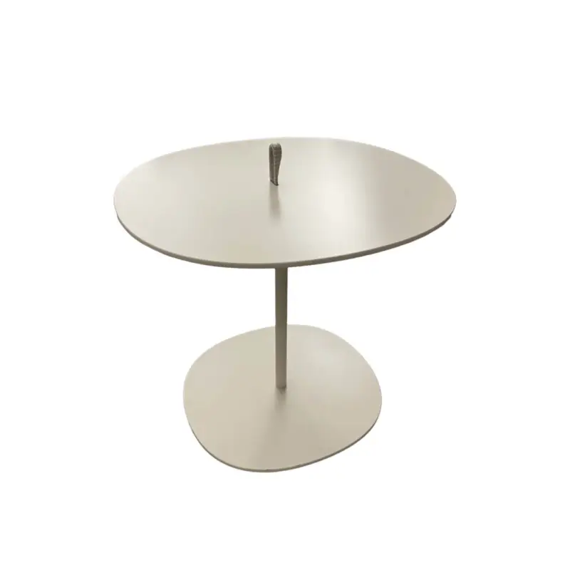 Table d'appoint guéridon STRAP Blanc matPAOLA LENTI Soldes