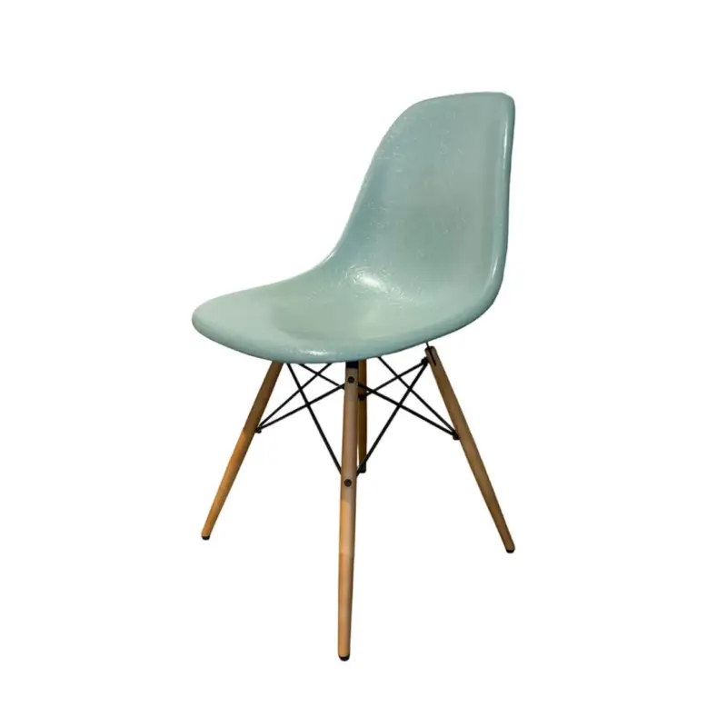 Chaise EAMES FIBERGLASS CHAIR DSW Gris écume de mer EamesVITRA Prix Bas