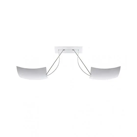 2 x 18 x 18 Appliques Plafonniers LED Blanc Commande En Gros