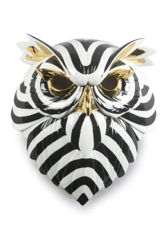 Acheter En Ligne Masque Hibou Noir et Blanc