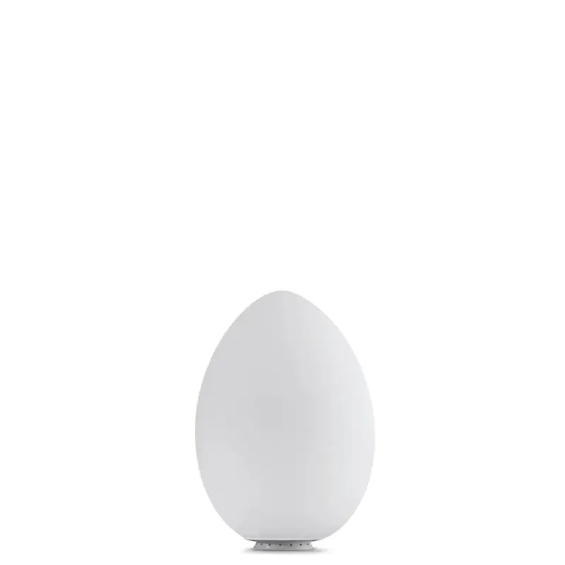 Uovo H.28cm Lampes de table Blanc Populaire