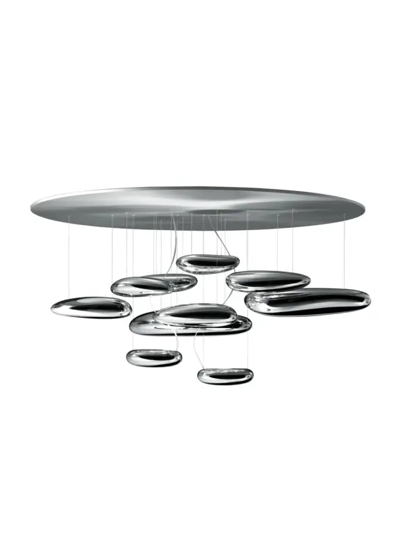 Mercury Plafonniers LED Chrome Vente Directe