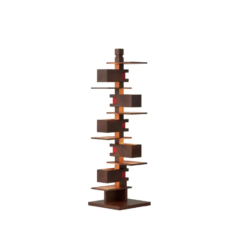 Dernier Modèle Taliesin 3 Walnut Lampes de sol Bois foncé