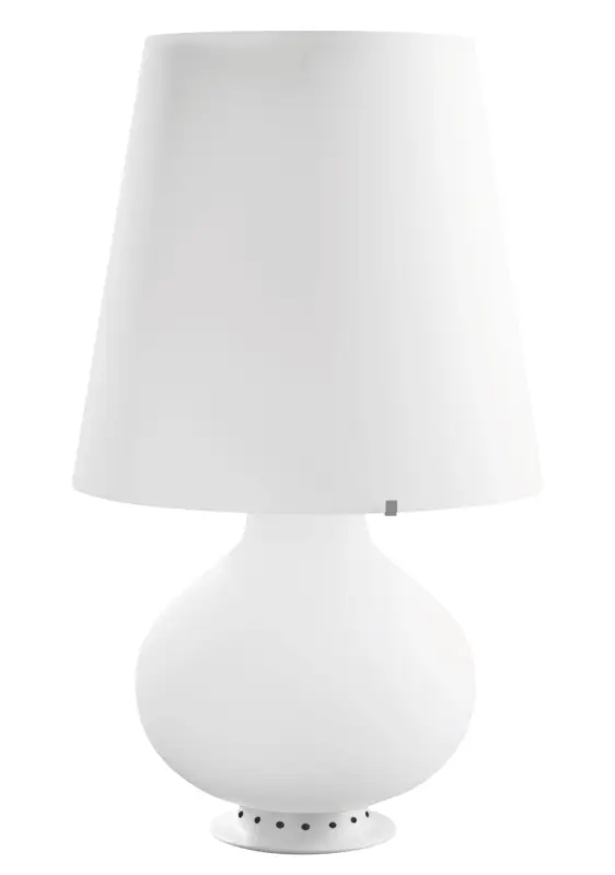 Meilleure Vente Fontana Medium L'Originale avec double interrupteur Lampes à poser Blanc