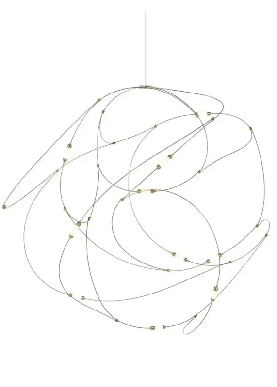 Flock of Light 11 Suspensions Bronze Acheter En Ligne