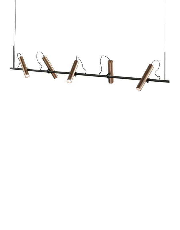 Commande En Gros Spirit 200cm Suspensions LED Noir/Rose gold