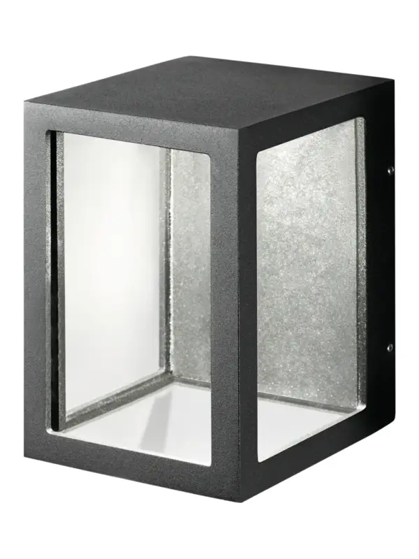 Lantern W2 Appliques Outdoor LED Noir Commander Vite