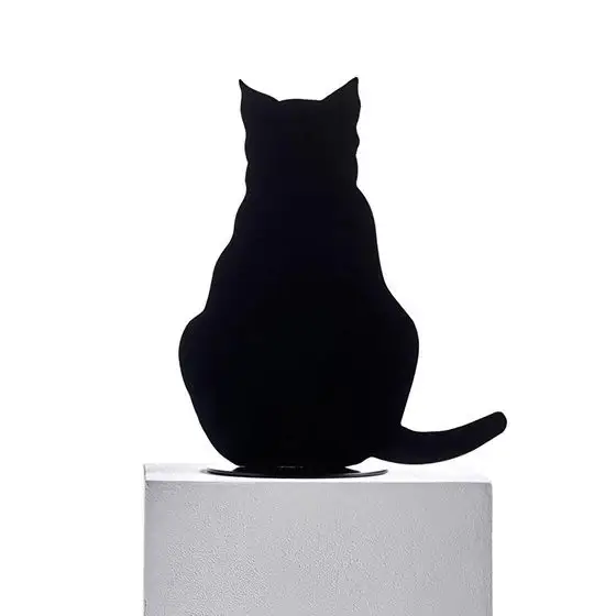 Certifié Décoration Ombre De Chat N°6 Noir