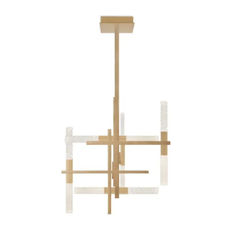 Mikado H. 120cm Suspensions Laiton satiné Dernière Chance