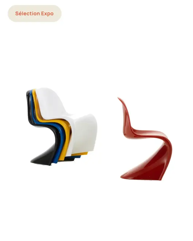 Promotion Panton Chair Set de 5 Miniatures Outlet