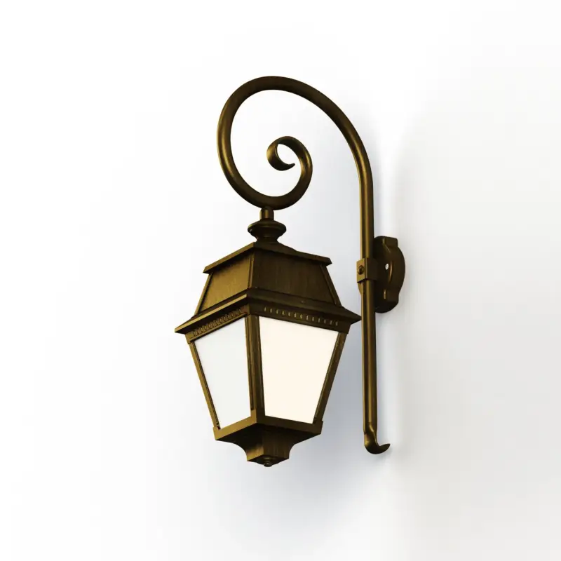 Usine Directe Avenue 2 N° 2 LED opale Appliques Outdoor