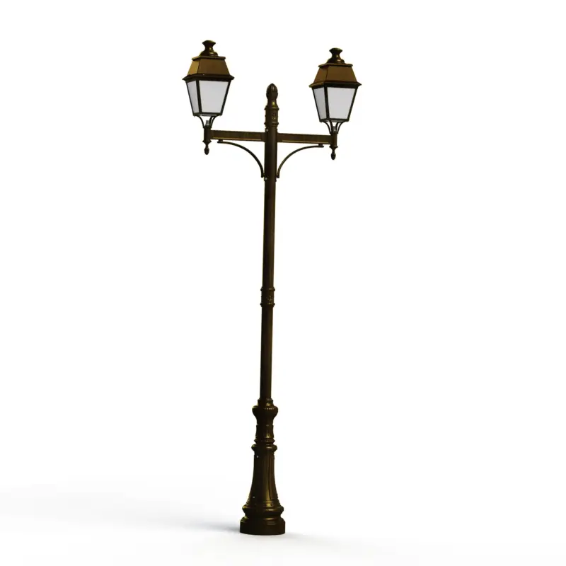 Avenue 4 N° 9 E27 opale Lampadaires Outdoor Top Vente