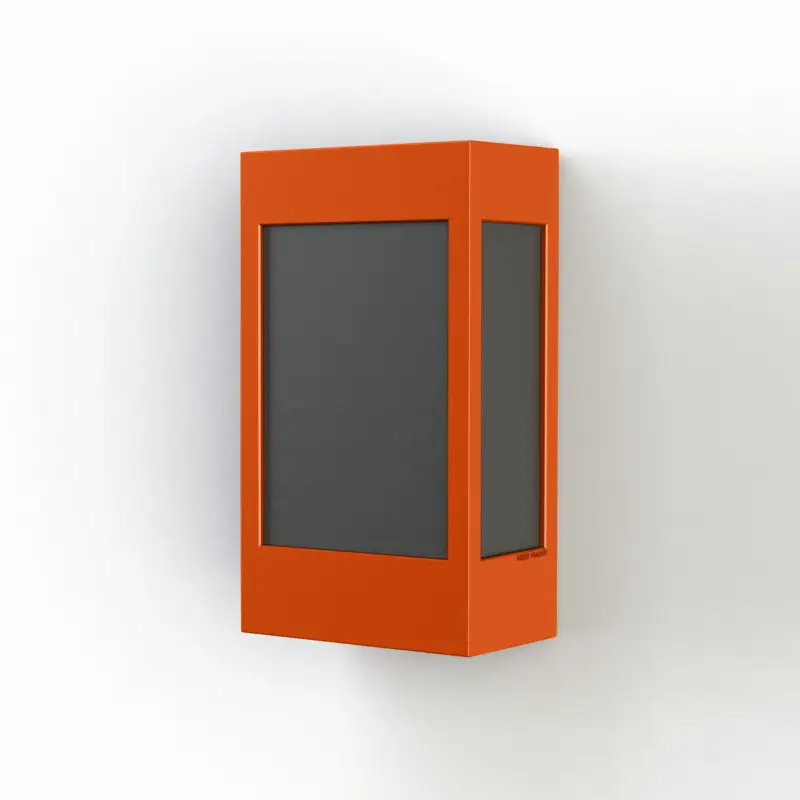 Authentique Brick N° 1 PMMA noir Appliques Outdoor