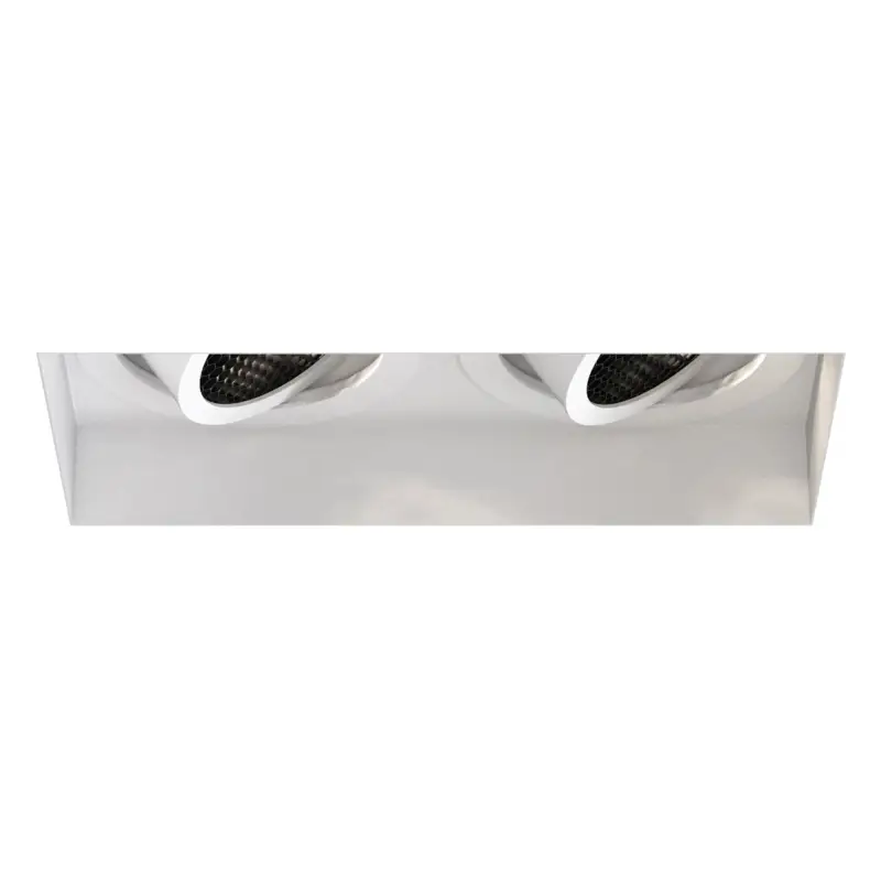 Livraison Express Trimless Square Twin Adjustable IP20 Spots
