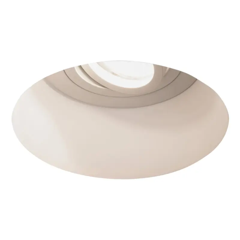 Blanco Round Adjustable Plâtre IP20 Spots Produit De Marque