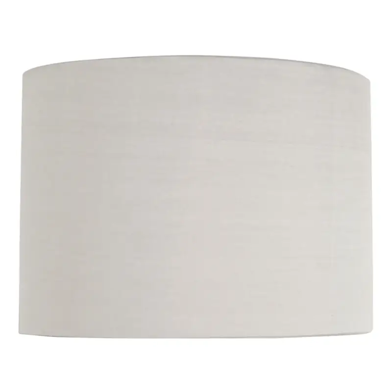 Bon Marché Abat-jour Drum 200 Blanc univers Abat-jour