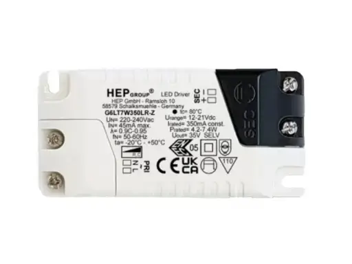 LED Driver Phase Dimm 350mA 4.2-7W 0 Accessoires Solde