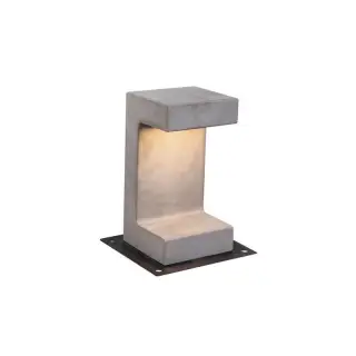 Borne Extérieure LED 30cm 8W IP54 Béton ZAMBELIS E191 Retour Gratuit