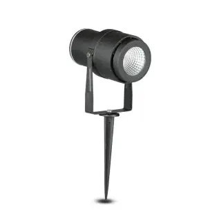 Commander Maintenant Spot sur piquet LED Extérieur 12W IP65 Noir V-TAC VT-857