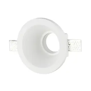 Coupelle Fixe Blanche Ronde pour Ampoule LED GU10 V-TAC VT-773 Must-Have