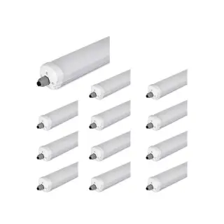Lot de 12 Réglettes LED étanches 120cm 36W 120lm/W IP65 V-TAC VT-1249 Offre Spéciale